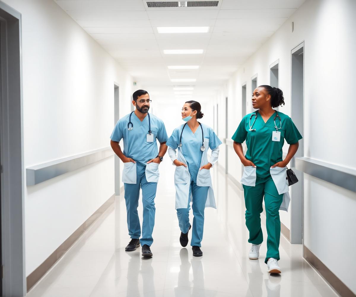 The clinical team at Alees Medical Center