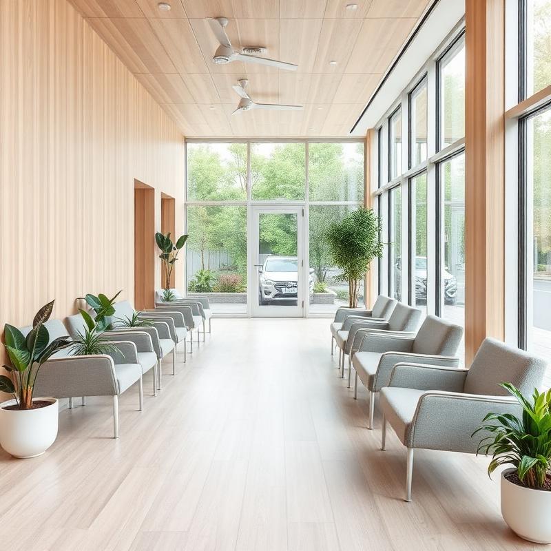 Comfortable Waiting Area at Alees Medical Center
